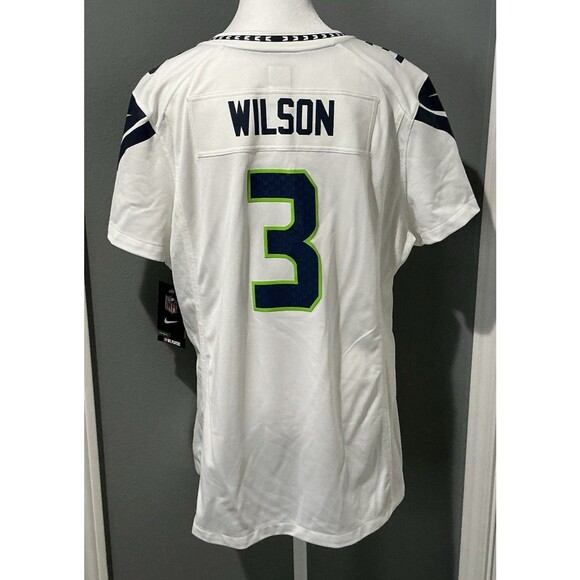 NEW Seattle Seahawks Nike NFL Jersey Russell Wilson On Field Women’s XXL 2XL - Picture 2 of 7